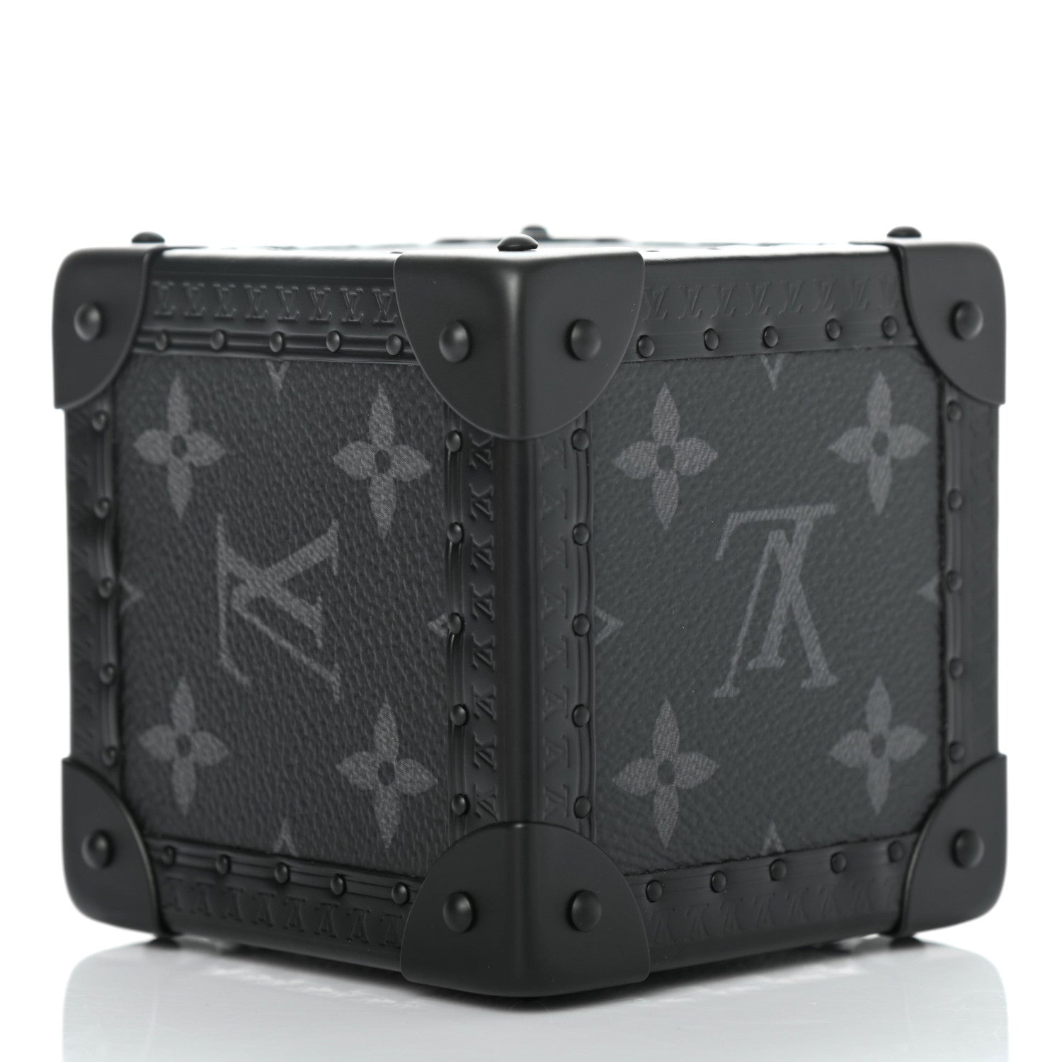 Louis Vuitton Monogram Eclipse Cube Paperweight 2 of 3