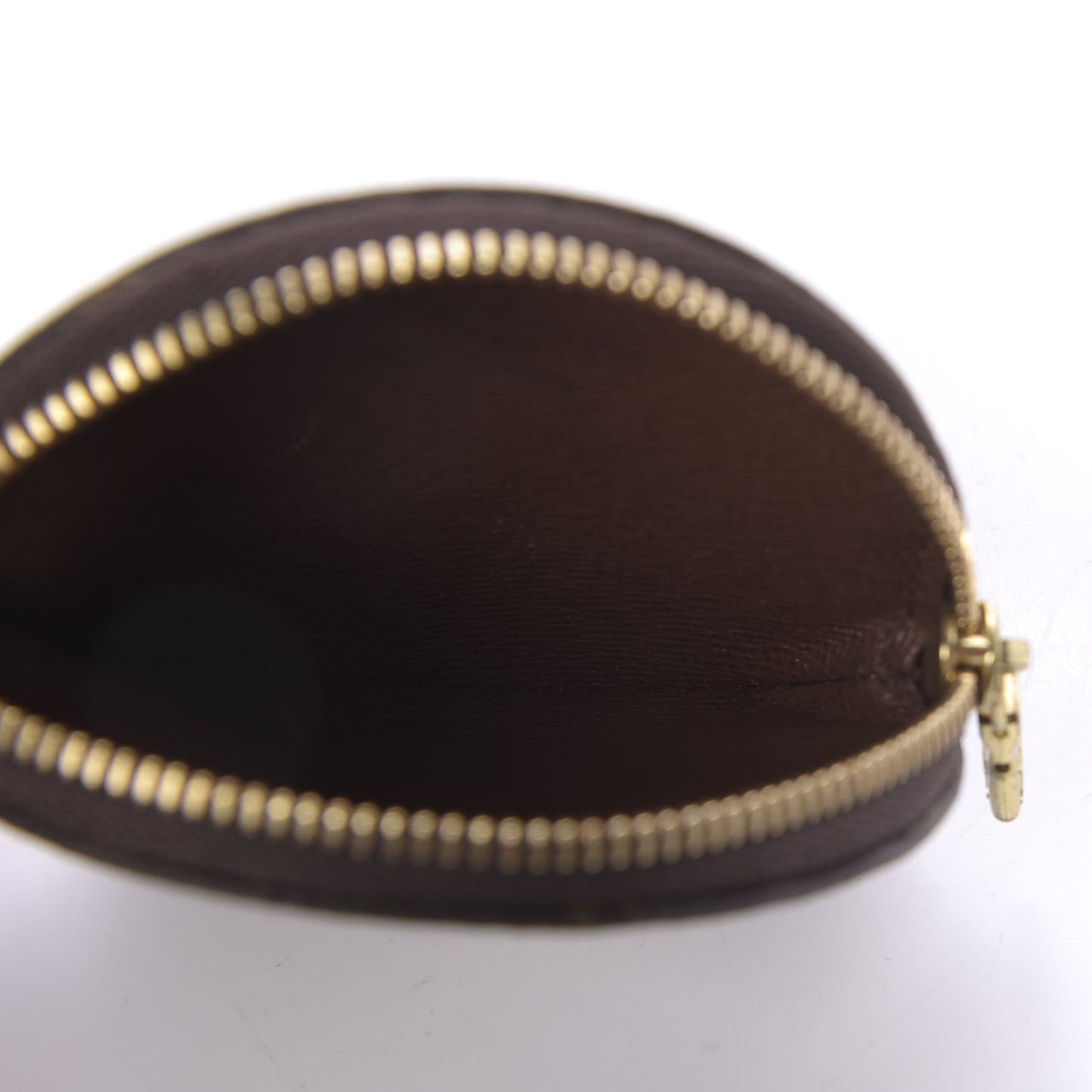 Monogram Round Coin Purse