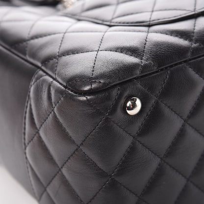 Chanel Calfskin Quilted Large Cambon Bowler Black 13 of 13