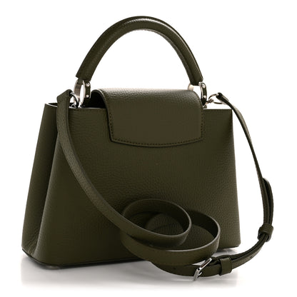 Louis Vuitton Taurillon Capucines BB Khaki 3 of 10