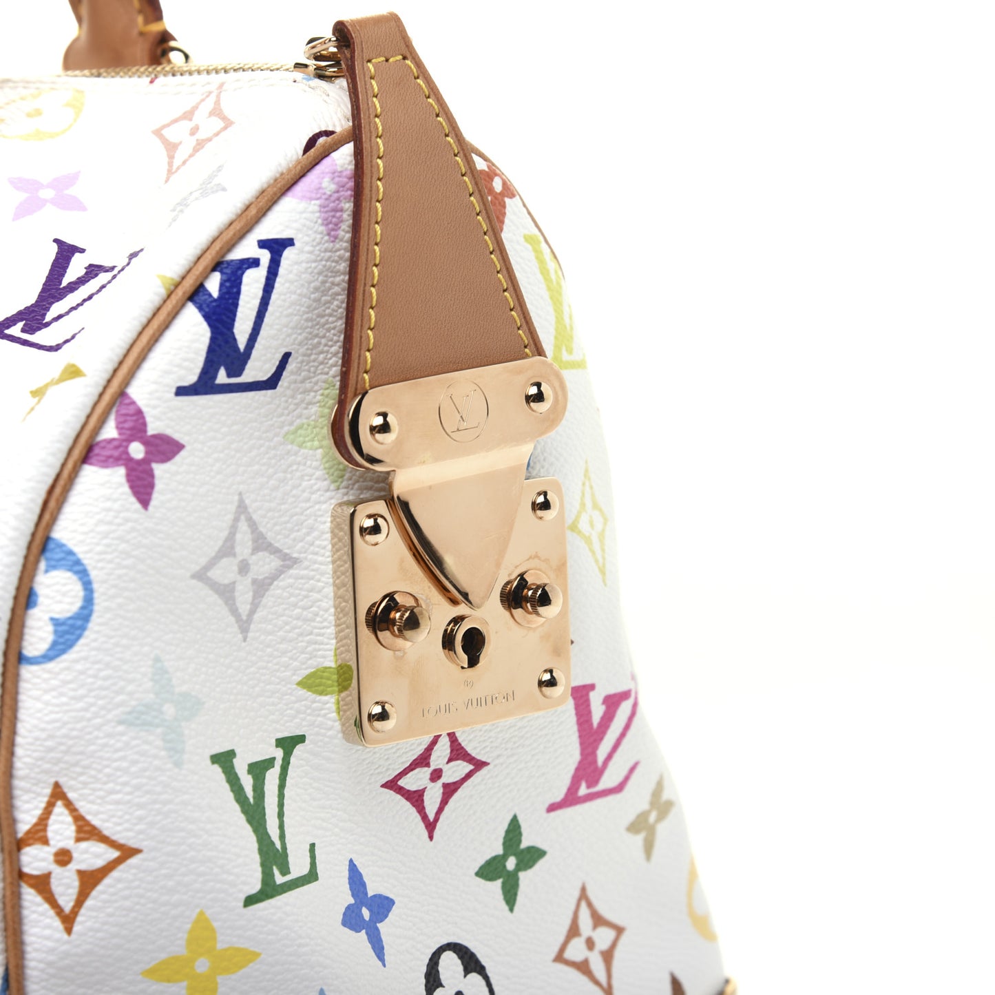 Monogram Multicolor Speedy 30 White