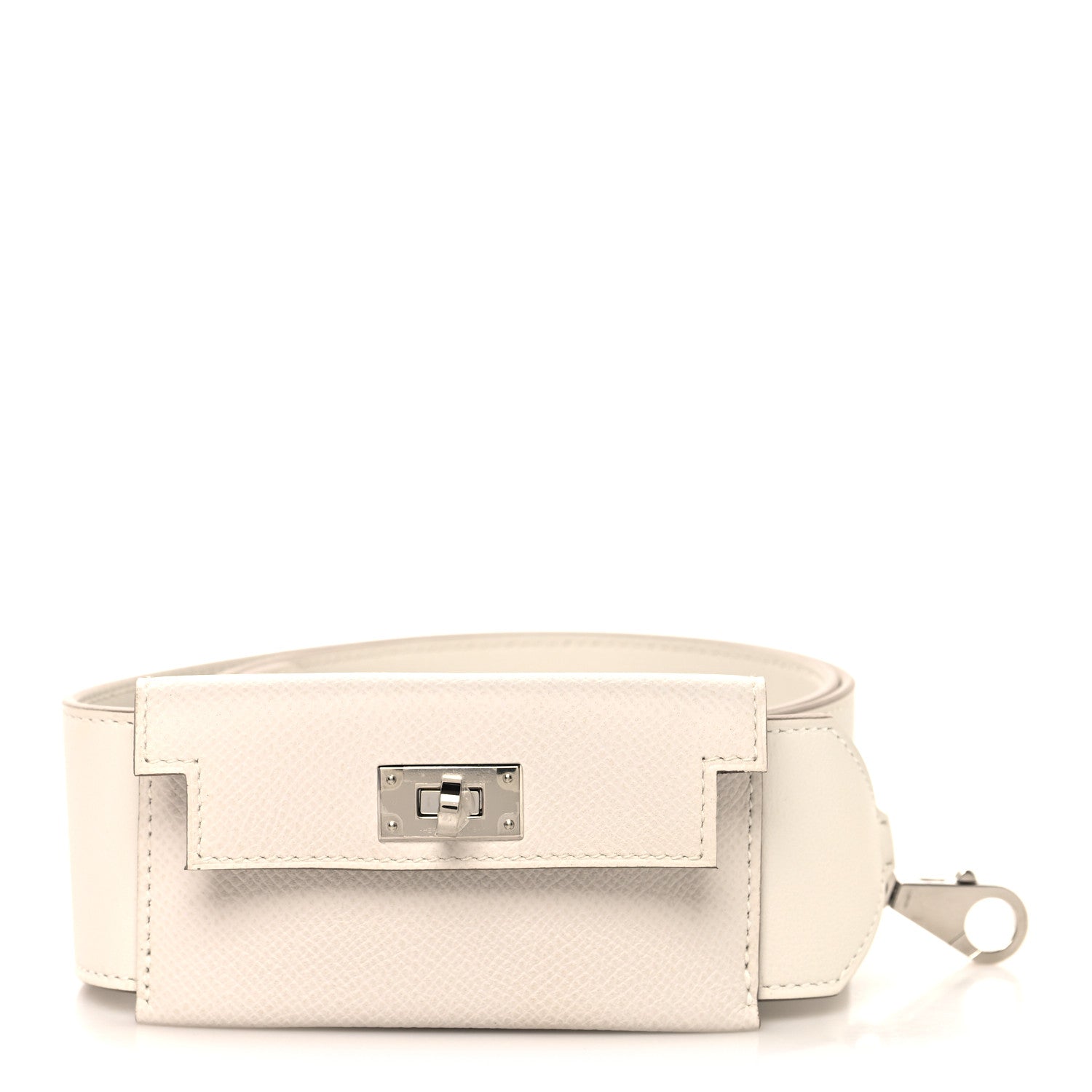 Hermes Swift Epsom Pocket Kelly Shoulder Strap Craie Mushroom 1 of 7