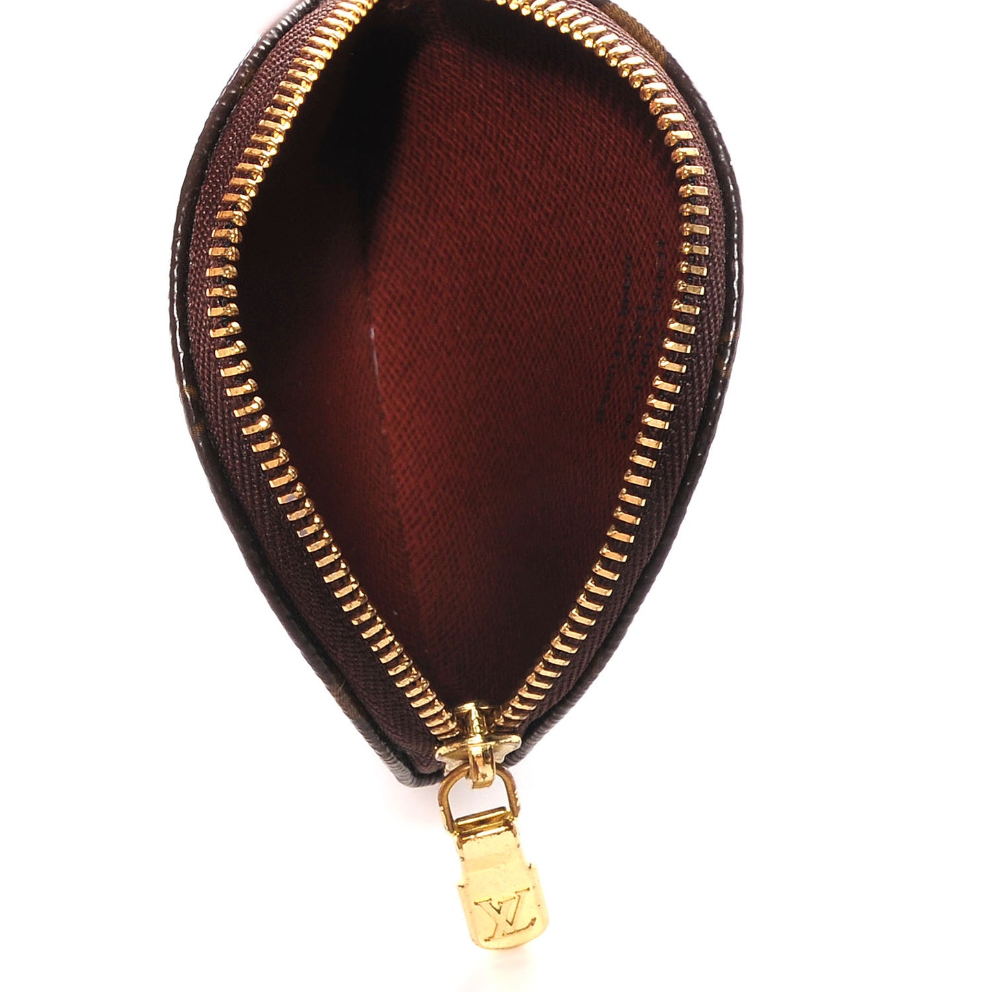 Monogram Round Coin Purse
