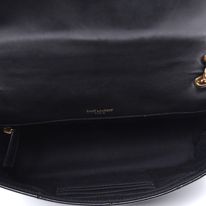 Saint Laurent Lambskin Patchwork Monogram Medium Jamie Black 5 of 8