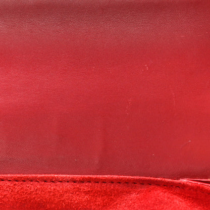 Saint Laurent Calfskin Small Classic Lulu Bag Red 11 of 11