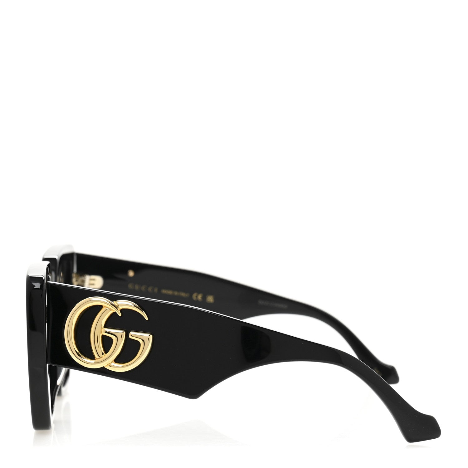 Gucci Acetate Square Frame Sunglasses GG0956S Black 3 of 9
