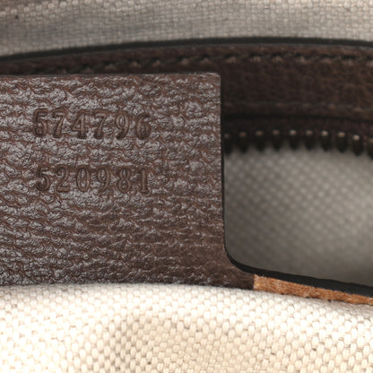 Gucci Soft GG Supreme Monogram Medium Ophidia Belt Bag Dark Brown 7 of 11