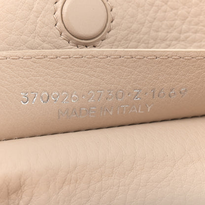 Balenciaga Grained Calfskin Papier Mini A4 Zip Around Tote Light Beige 8 of 12