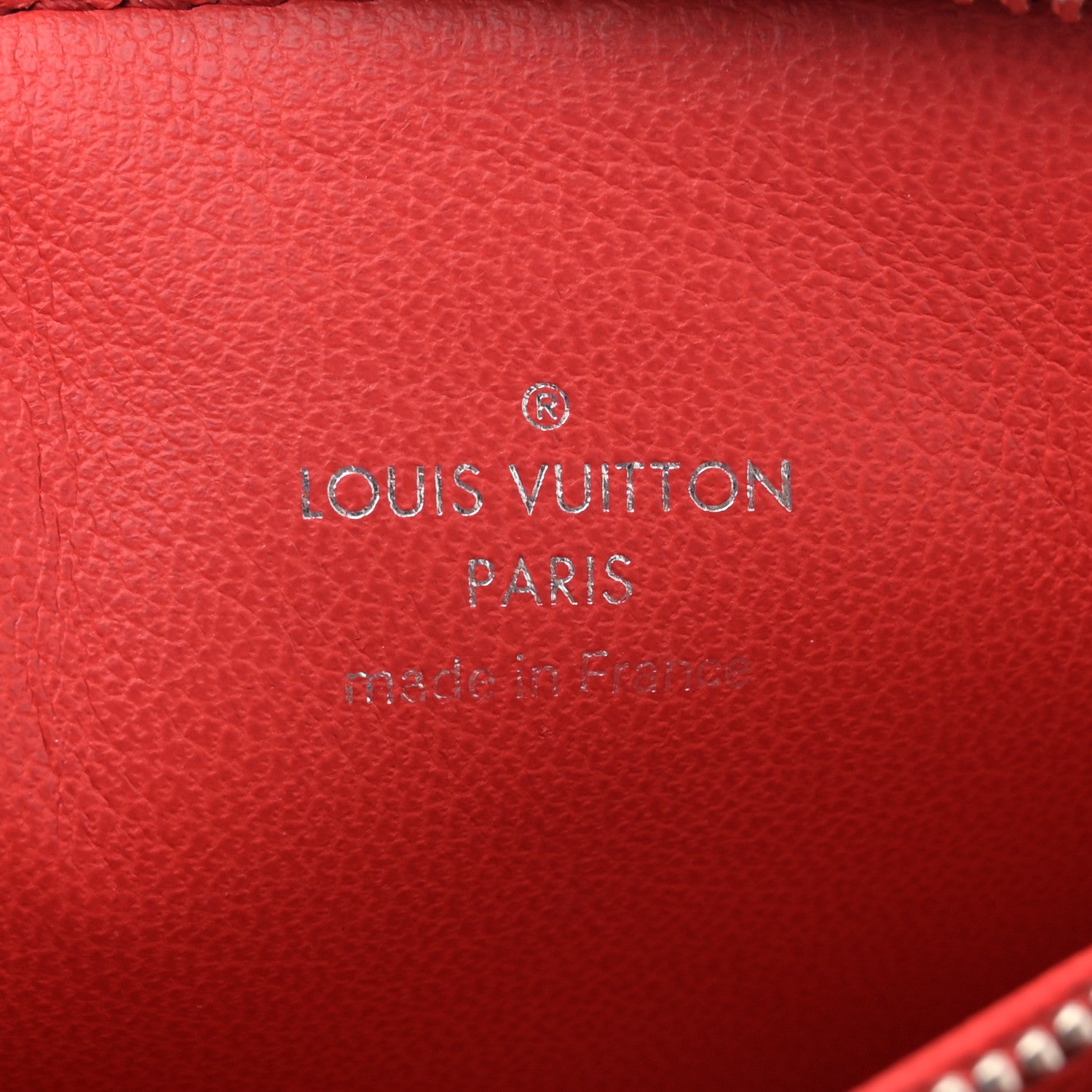 Louis Vuitton Metallic Lambskin Embossed Monogram Coussin PM Bleu 7 of 12