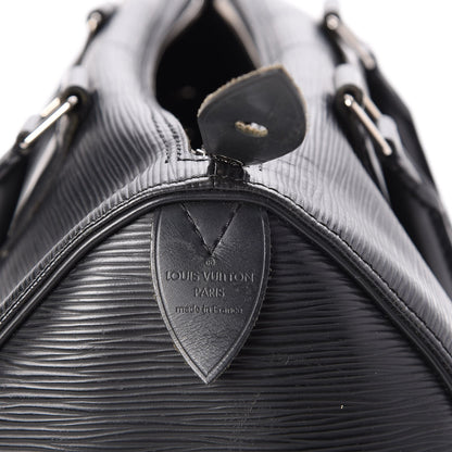 Louis Vuitton Epi Speedy 25 Black 6 of 7