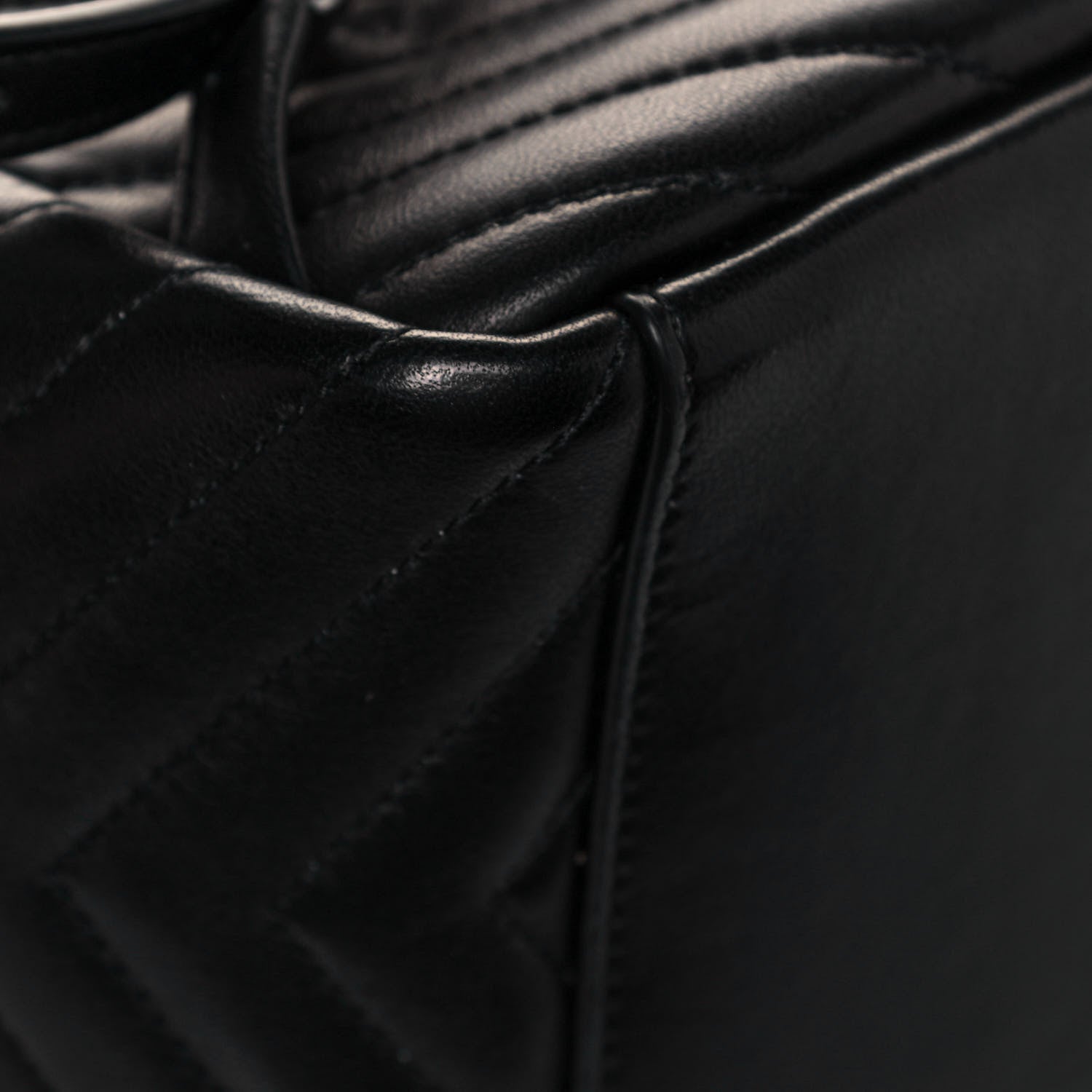 Saint Laurent Lambskin Matelasse Monogram Joe Backpack Black 10 of 12