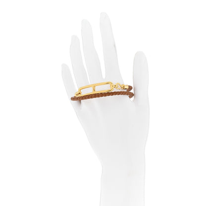Hermes Swift Roulis Double Tour Bracelet T3 Gold 2 of 6