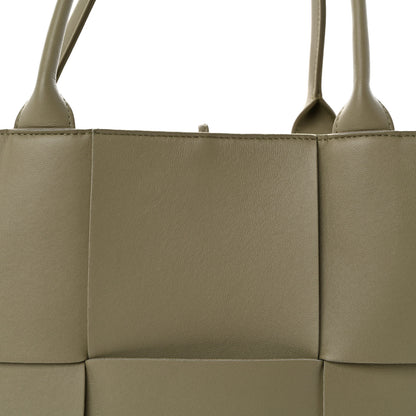 Bottega Veneta Nappa Maxi Intrecciato Medium Arco Tote Travertine 9 of 11