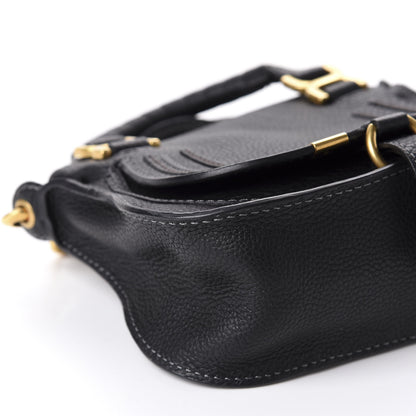 Chloe Calfskin Mini Marcie Satchel Black 7 of 11