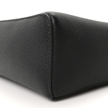Loro Piana Grained Calfskin L19 Extra Pocket Pouch Black 9 of 9