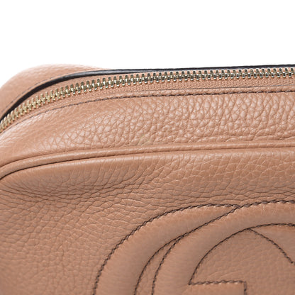 Gucci Pebbled Calfskin Small Soho Disco Bag Rose Beige 11 of 15