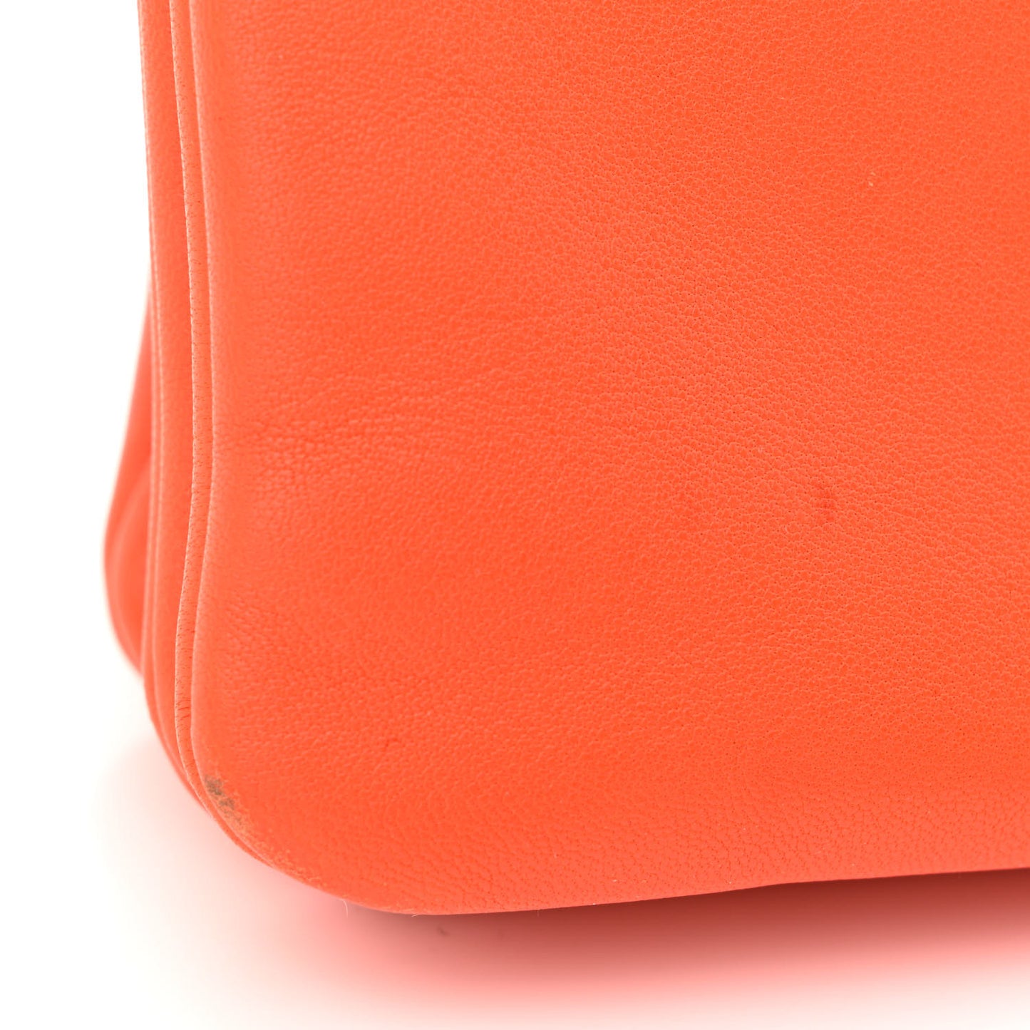 Lambskin Large Trio Crossbody Bag Orange