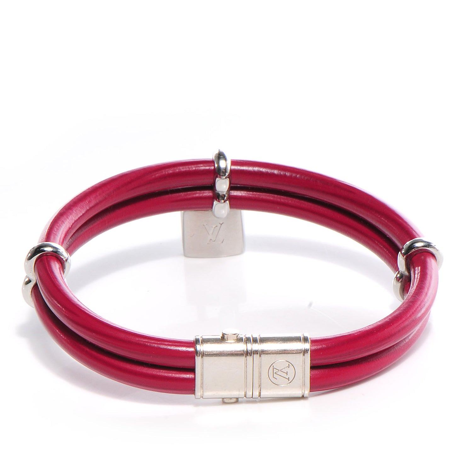 Epi Keep It Twice Bracelet 19 Fuchsia