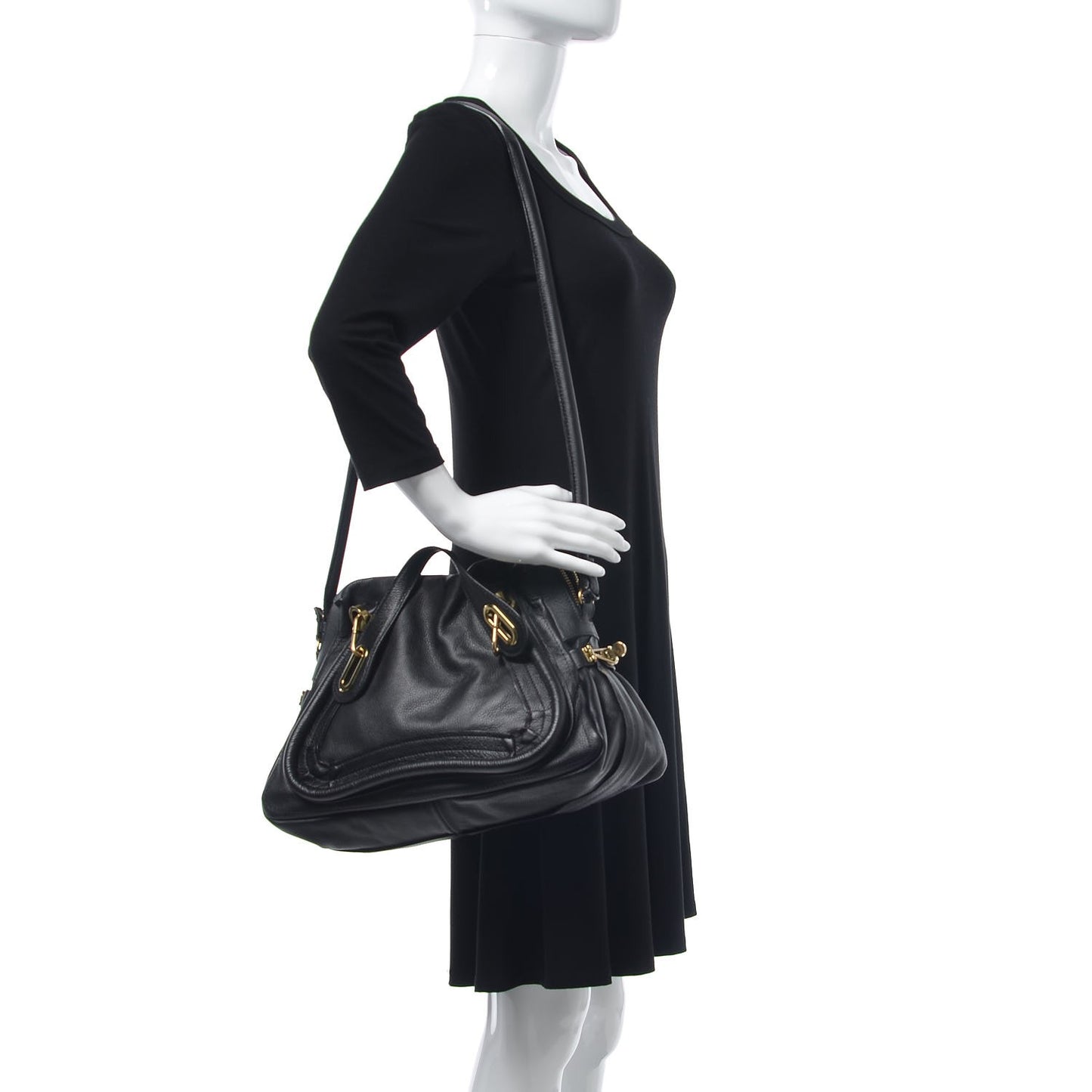 Calfskin Medium Paraty Black