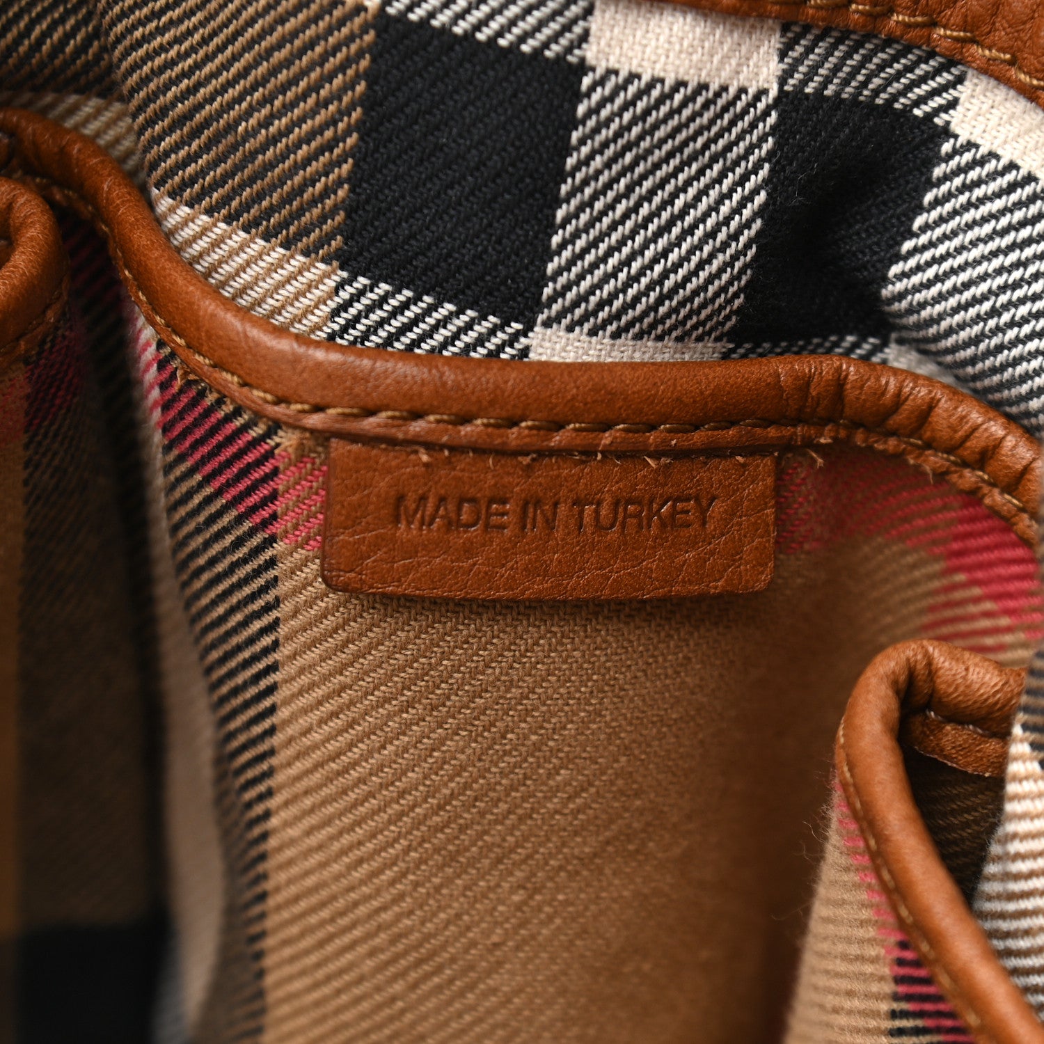 Burberry Calfskin Medium Raymond Brown 6 of 11