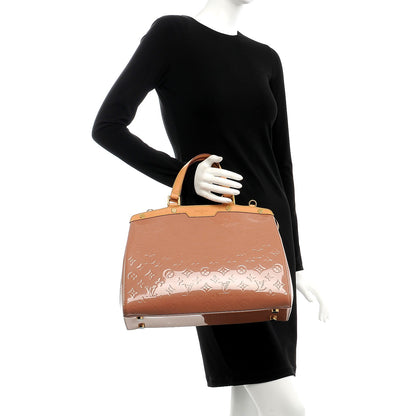 Louis Vuitton Vernis Brea GM Rose Velours 3 of 6