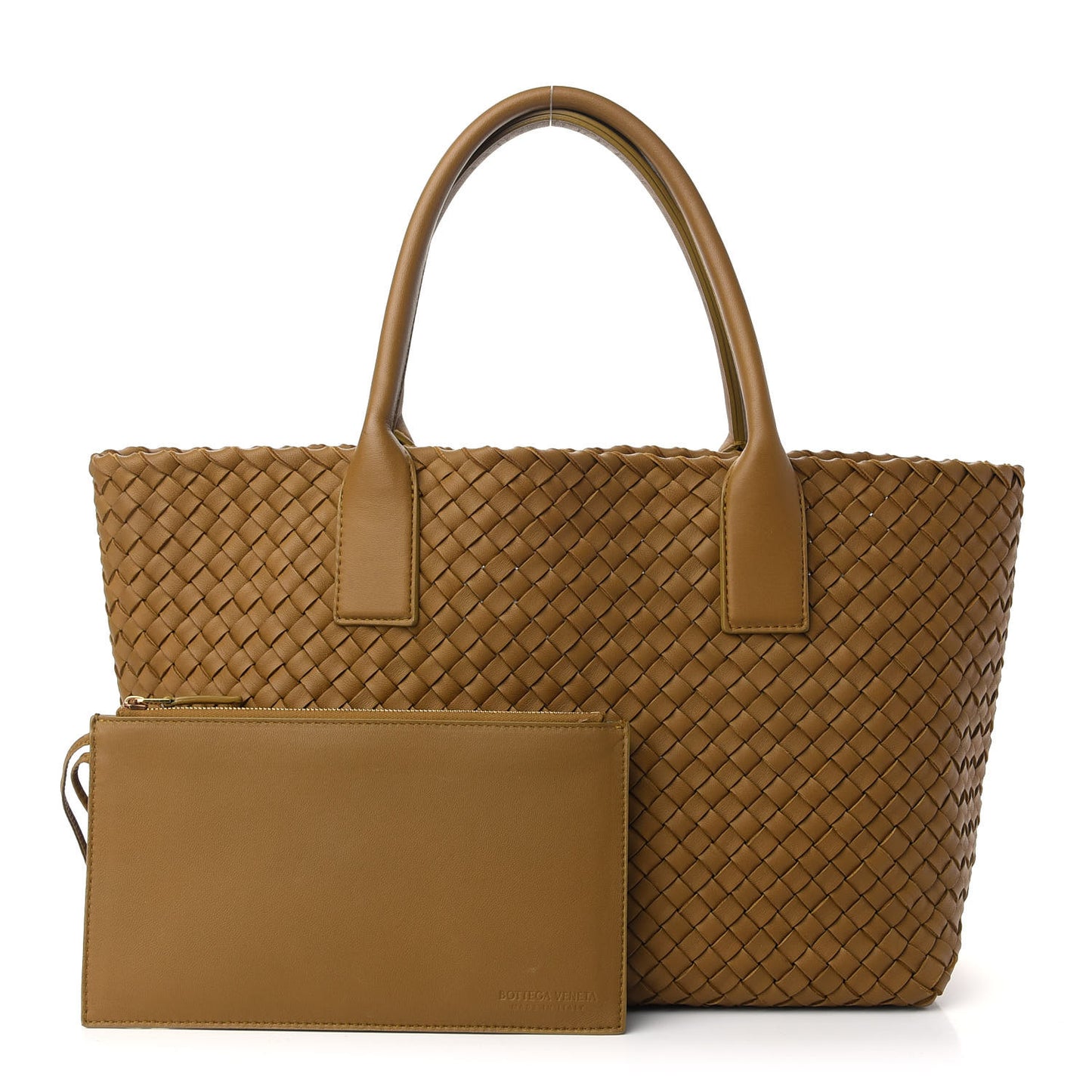 Nappa Intrecciato Small Cabat Acorn
