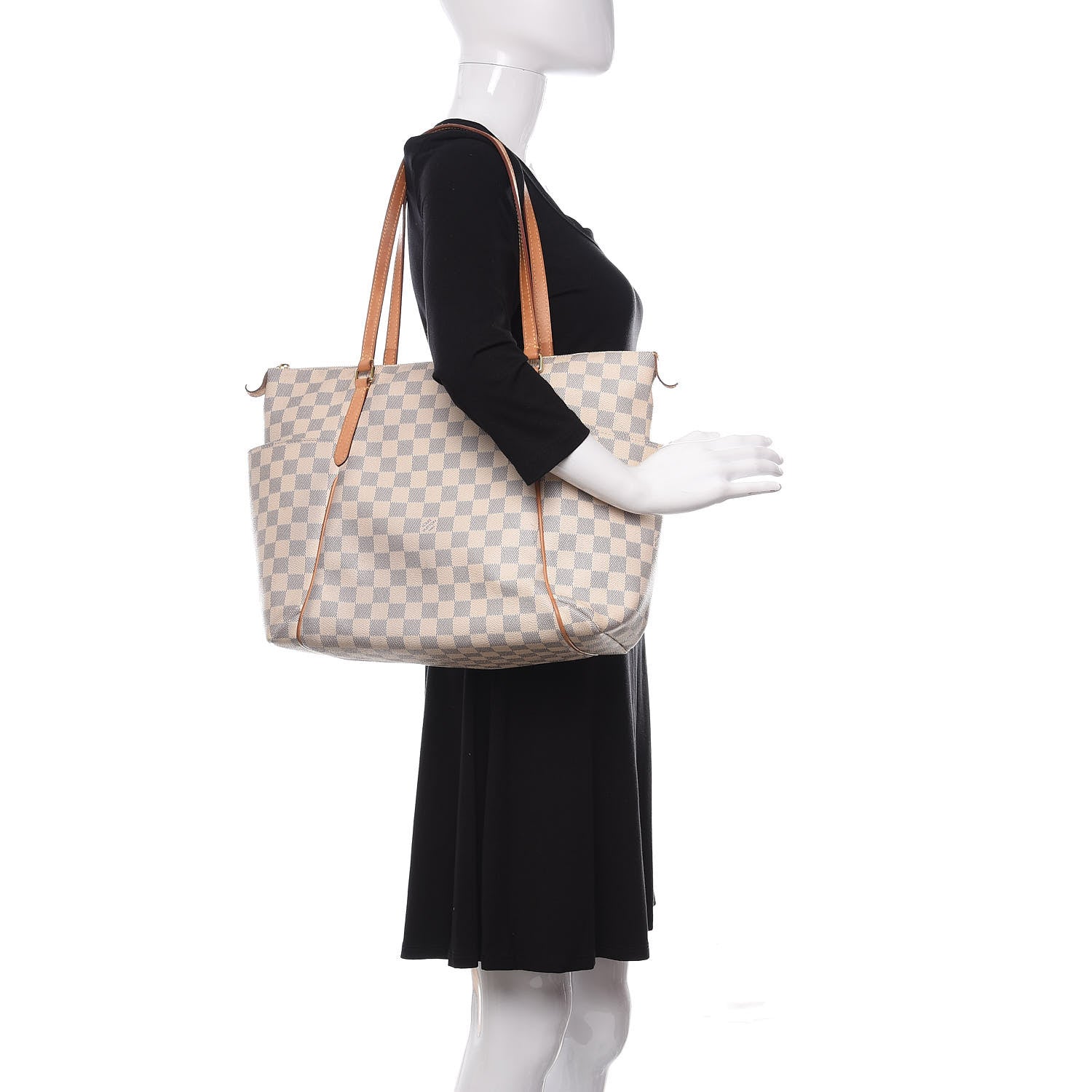 Louis Vuitton Damier Azur Totally MM 2 of 9