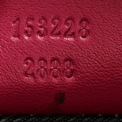 Gucci Metallic Guccissima Small Cosmetic Case Red 7 of 8