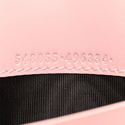 Gucci Guccissima Signature Crystal Cat Continental Flap Wallet Light Candy Pink 12 of 16