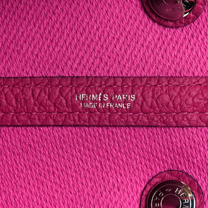 Hermes Twill D Negonda Garden Party 30 TPM Rose Pourpre 5 of 8