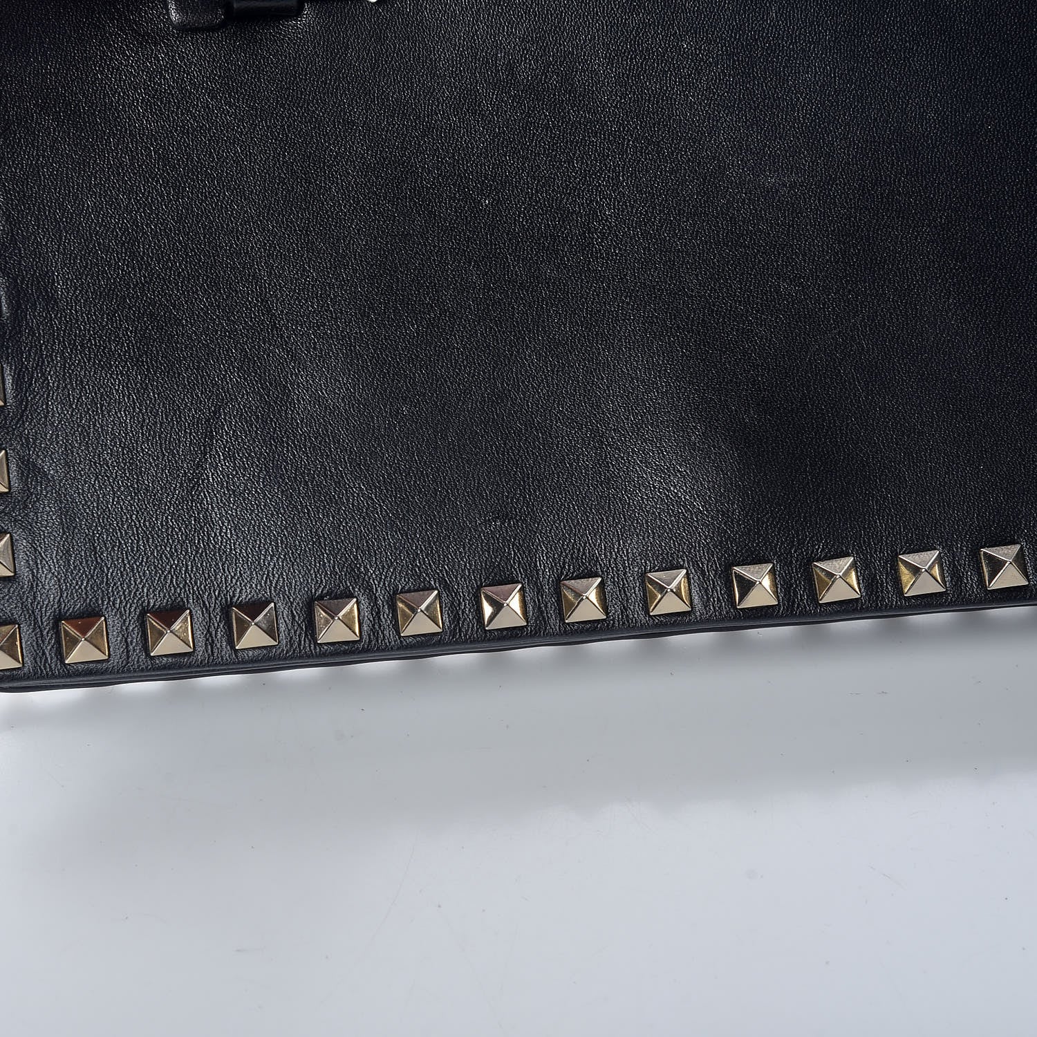 Valentino Garavani Nappa Rockstud Wristlet Clutch Black 8 of 14