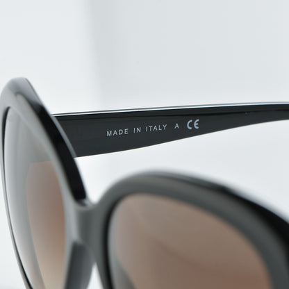 Chanel Signature Oval Sunglasses 5312 Black 5 of 8