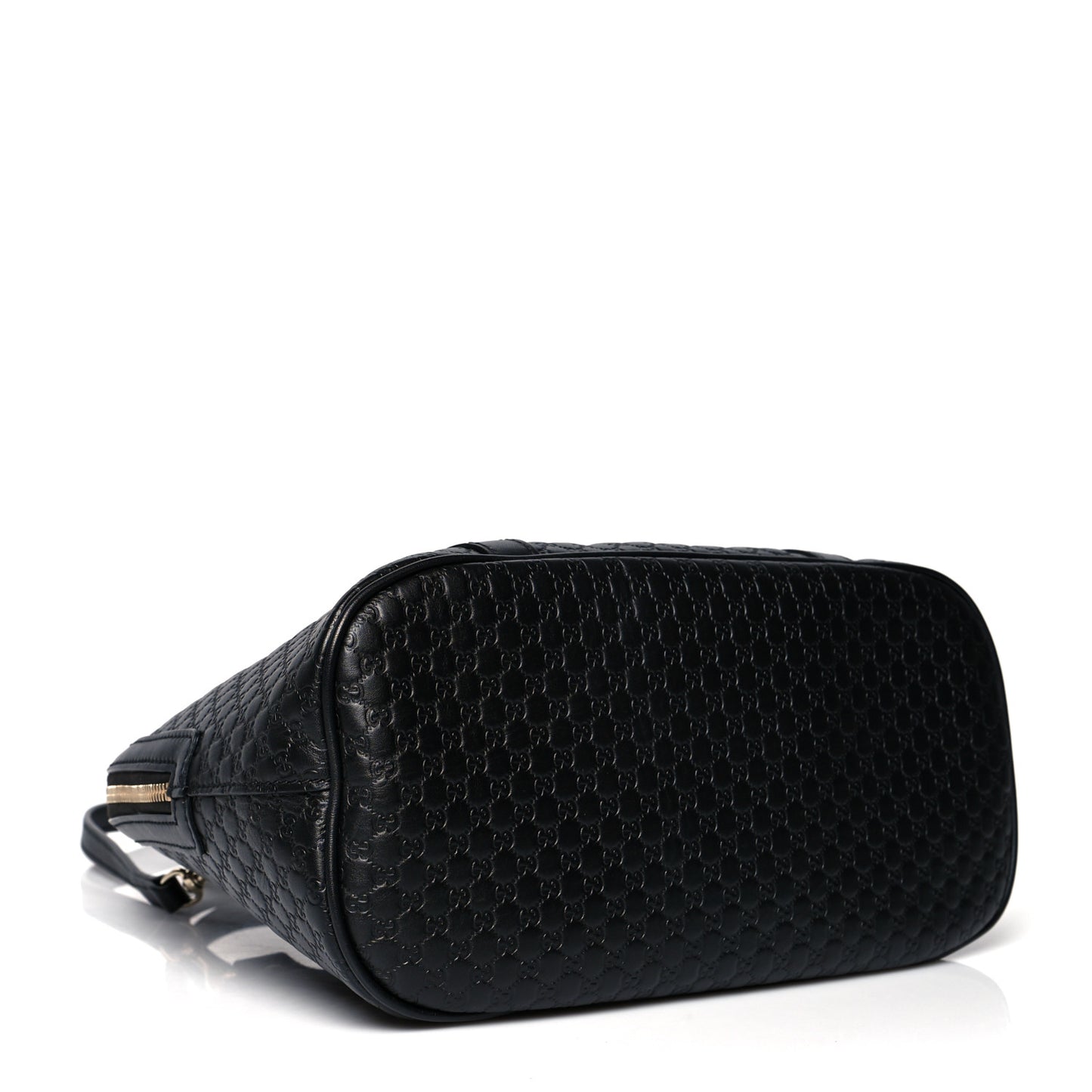 Microguccissima Medium Dome Bag Black