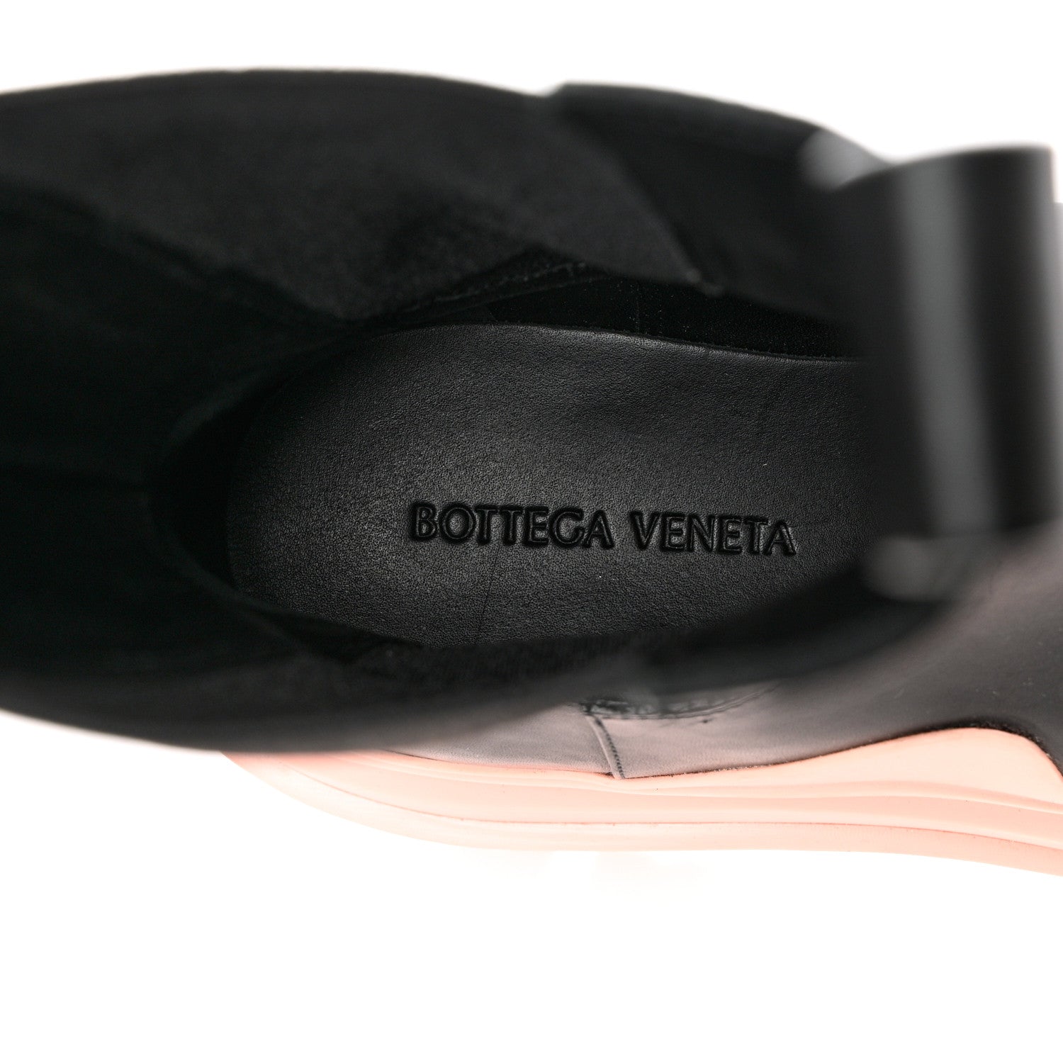 Bottega Veneta Calfskin The Tire Chelsea Boots 38 Black Peachy 8 of 11