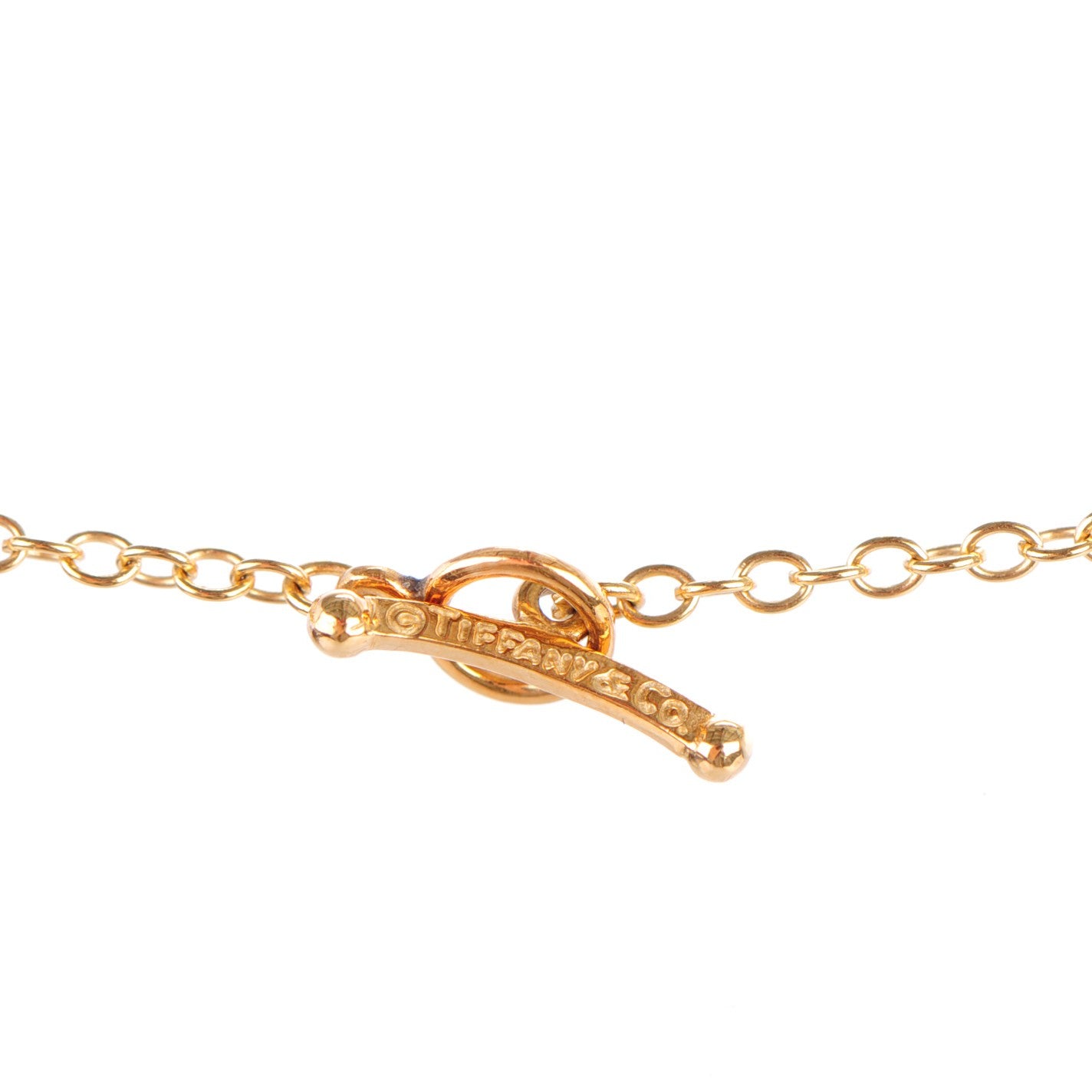 Tiffany 18K Yellow Gold 7mm Elsa Peretti Pearls By The Yard Necklace 3 of 5