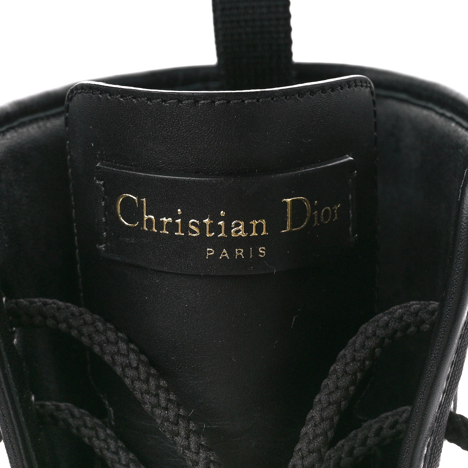 Christian Dior Calfskin Technical Fabric D-Major Ankle Boots 35 Black White 8 of 10