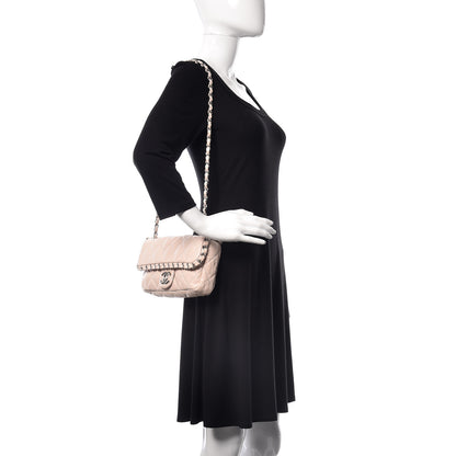 Chanel Calfskin Quilted Small Chain Me Flap Light Pink 2 of 13