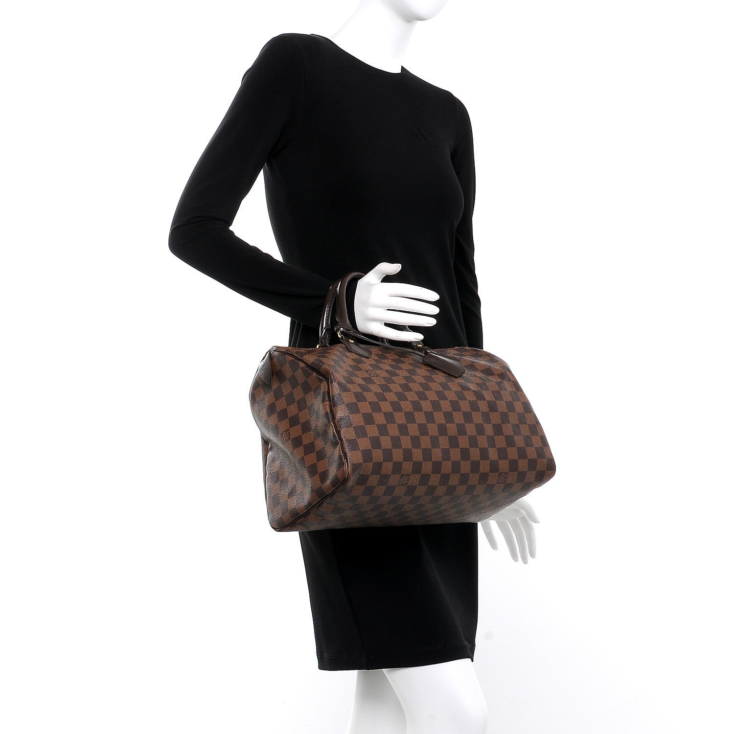 Louis Vuitton Damier Ebene Speedy 35 2 of 13