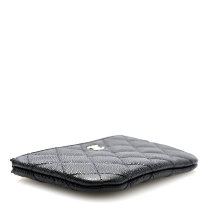 Chanel Caviar Quilted Small Cosmetic Case Black 4 of 7