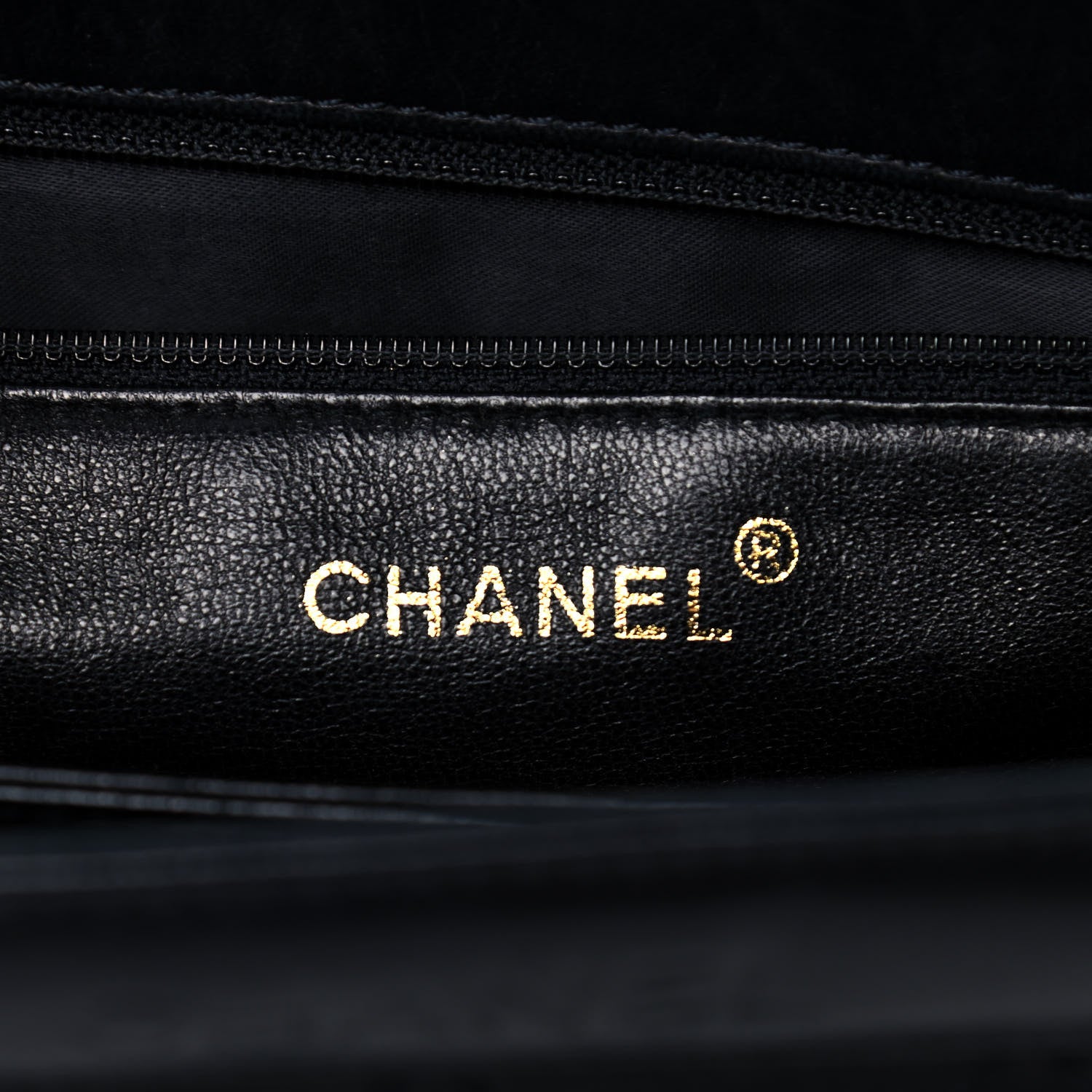 Chanel Lambskin Stitched Shoulder Bag Black 5 of 11