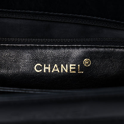 Chanel Lambskin Stitched Shoulder Bag Black 5 of 11