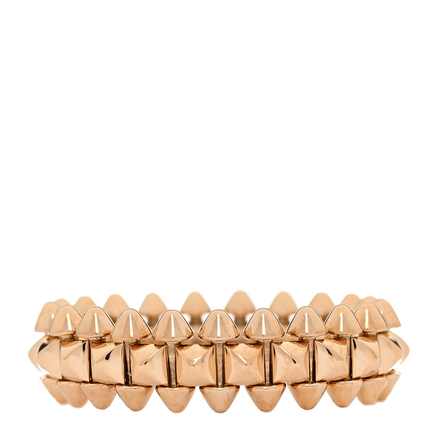 18K Pink Gold SM Clash De Cartier Ring 55 7.25