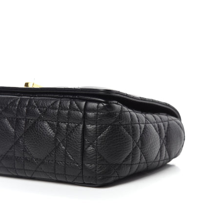 Christian Dior Calfskin Cannage Small Caro Bag Black 7 of 12