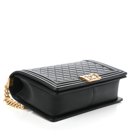Chanel Caviar Quilted New Medium Boy Flap Black 4 of 10