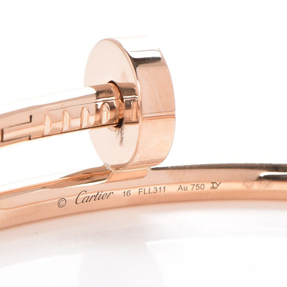 Cartier 18K Pink Gold Juste Un Clou Bracelet 16 4 of 7
