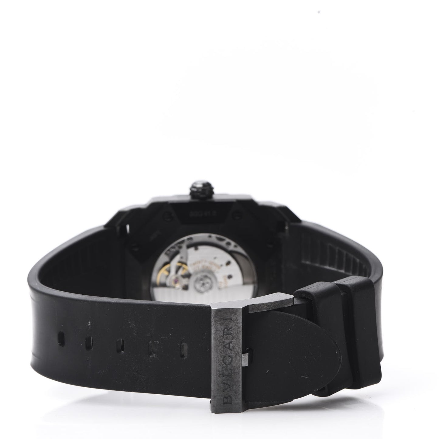 DLC Stainless Steel 41mm Octo L'Originale Automatic Watch Black