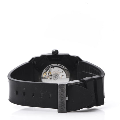 Bulgari DLC Stainless Steel 41mm Octo L'Originale Automatic Watch Black 4 of 8