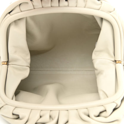 Bottega Veneta Smooth Butter Calf The Pouch Oversized Clutch Mist 5 of 12