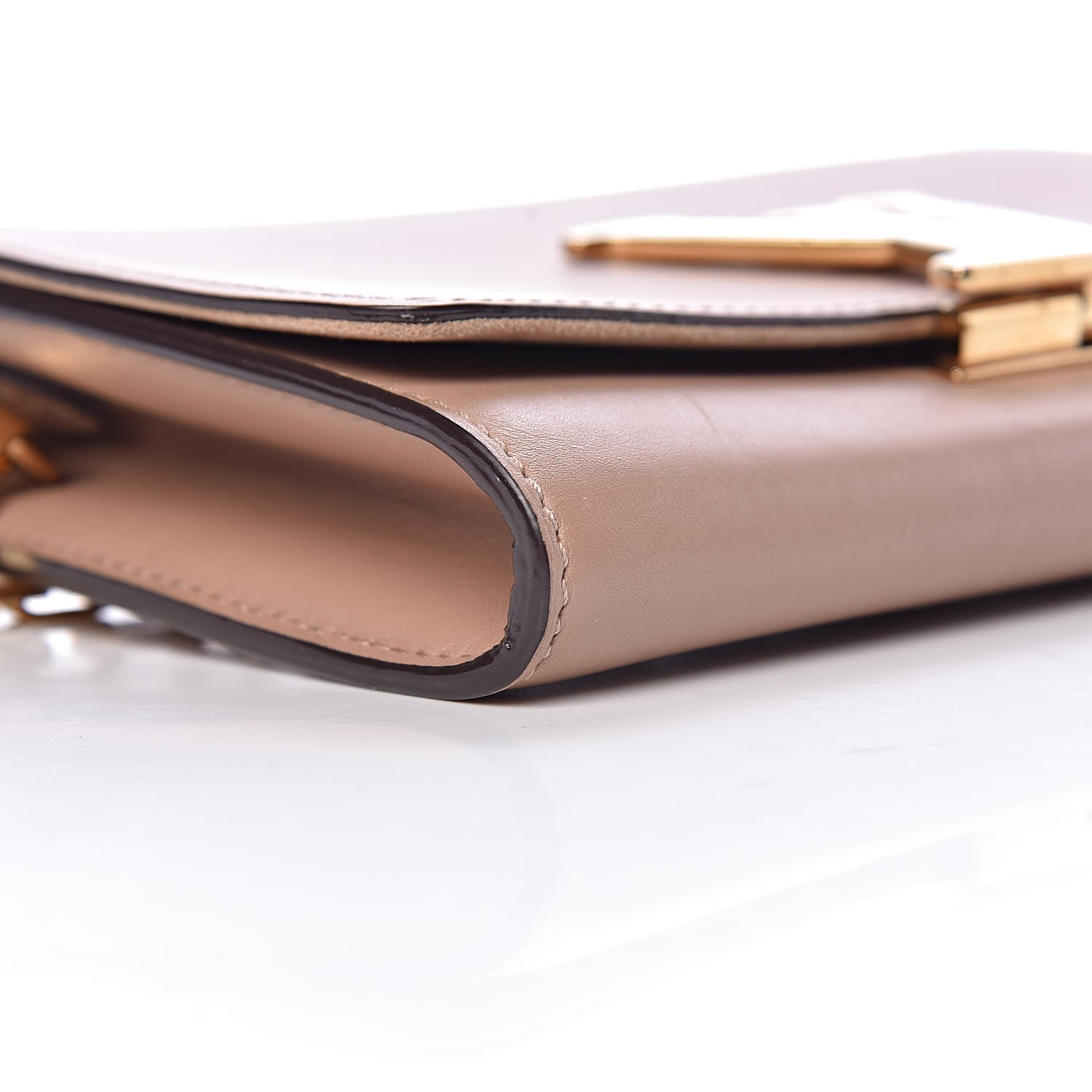 Louis Vuitton Calfskin Chain Louise GM Nude 14 of 15