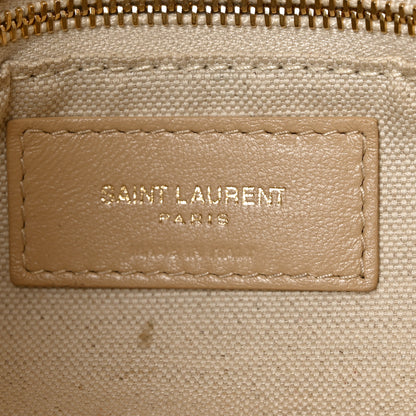 Saint Laurent Raffia Monogram Medium Jamie Natural Avorio 6 of 10
